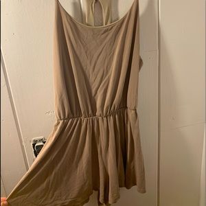 Tan Romper